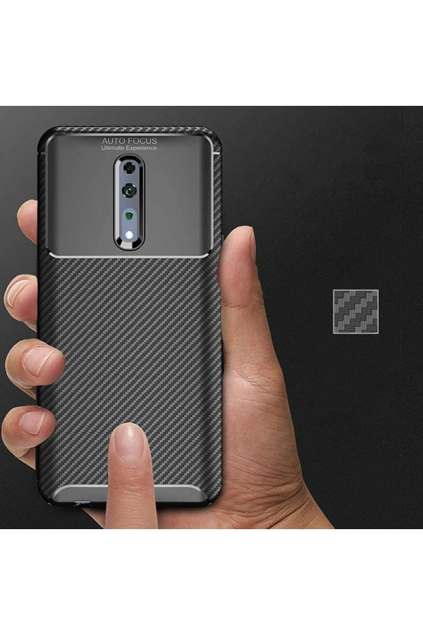 Oppo Reno Z Kılıf Zore Negro Silikon Kapak