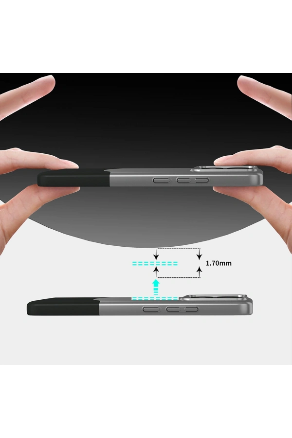 Poco X6 Pro Kılıf Mıknatıslı Zore Duble Kapak