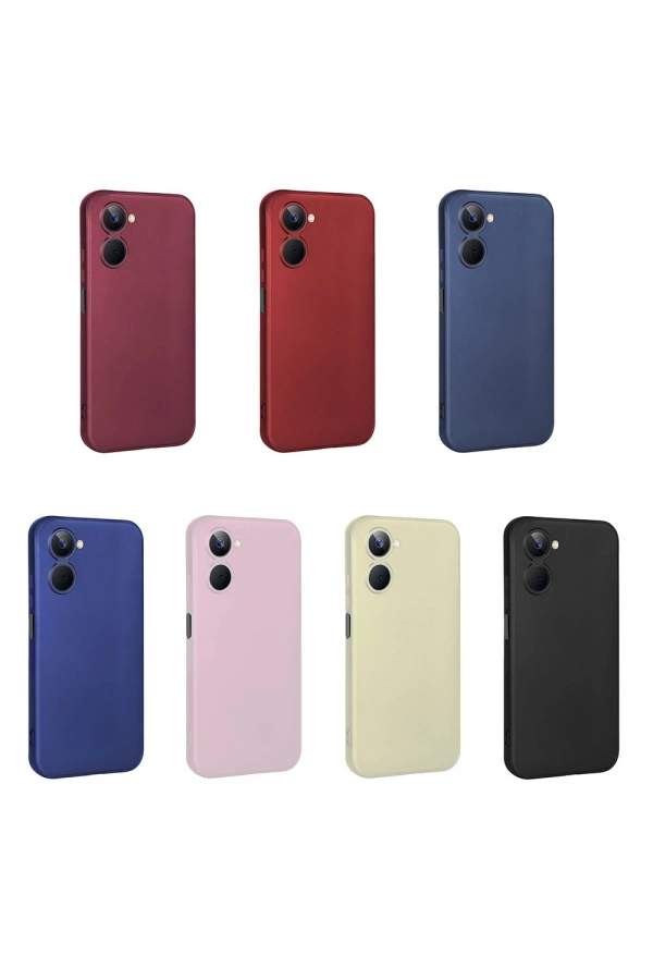 Realme 10 4G Kılıf Zore Premier Silikon Kapak