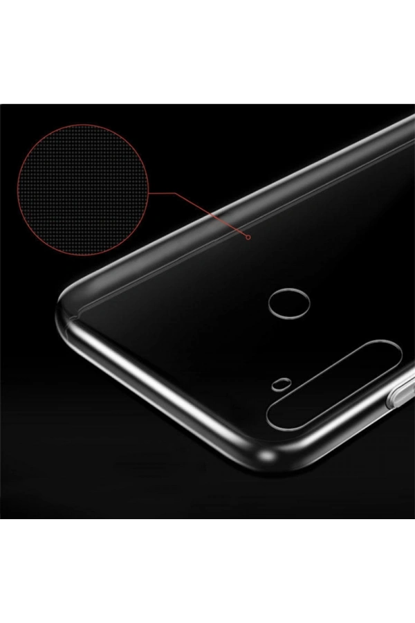 Realme 5 Pro Kılıf Zore Süper Silikon Kapak