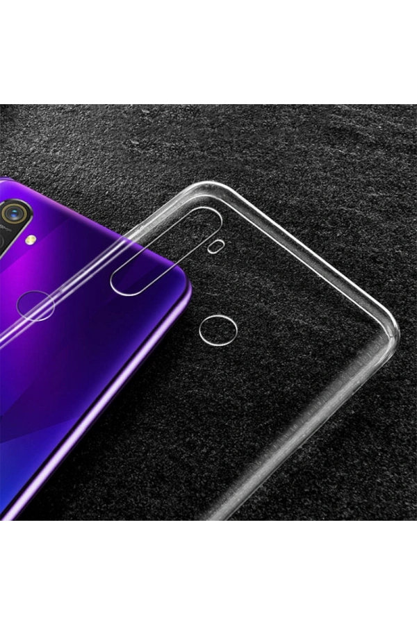 Realme 5 Pro Kılıf Zore Süper Silikon Kapak