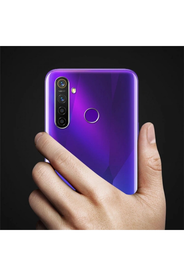Realme 5 Pro Kılıf Zore Süper Silikon Kapak