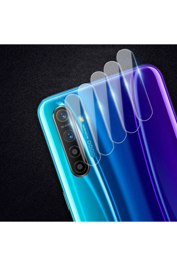 Realme 5 Pro Zore Kamera Lens Koruyucu Cam Filmi