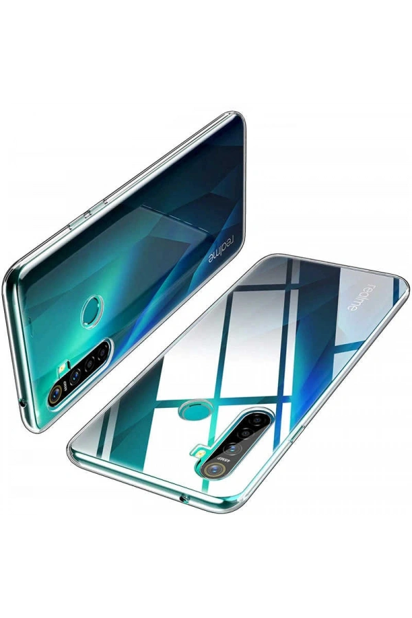Realme 5i Kılıf Zore Süper Silikon Kapak