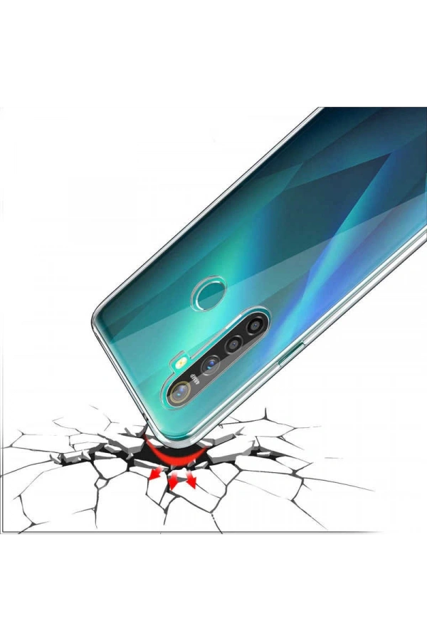 Realme 5i Kılıf Zore Süper Silikon Kapak