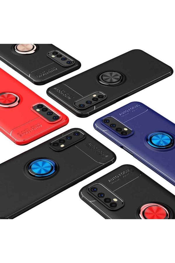 Realme 7 Kılıf Zore Ravel Silikon Kapak