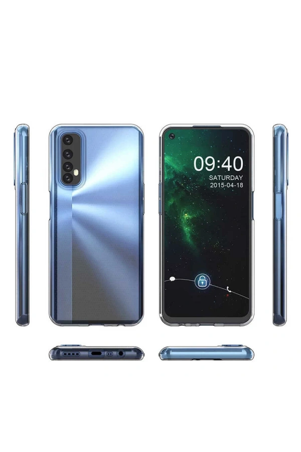 Realme 7 Kılıf Zore Süper Silikon Kapak