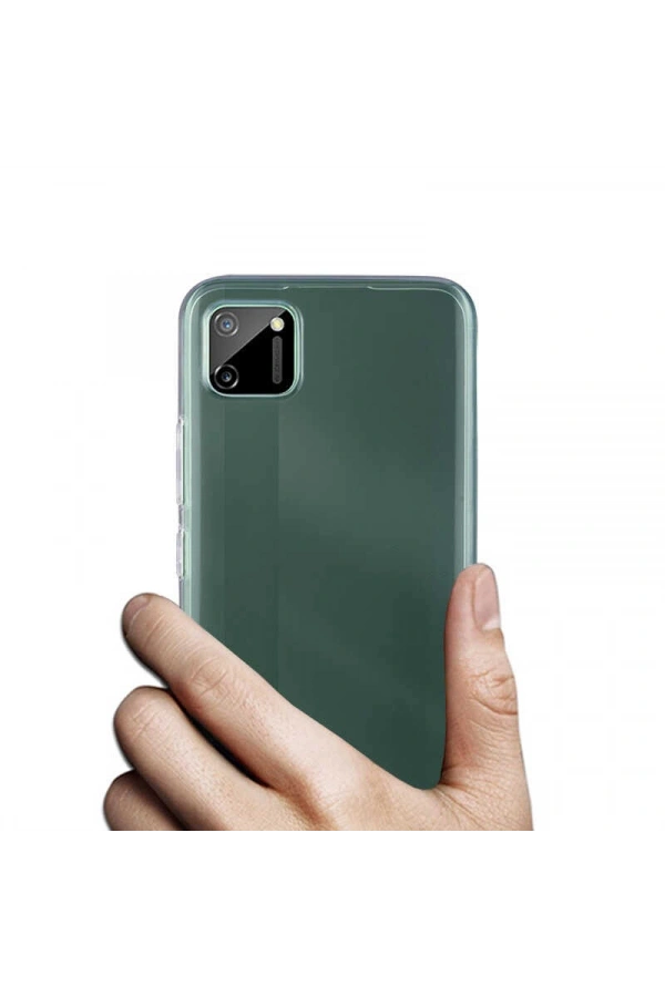 Realme C11 Kılıf Zore Süper Silikon Kapak