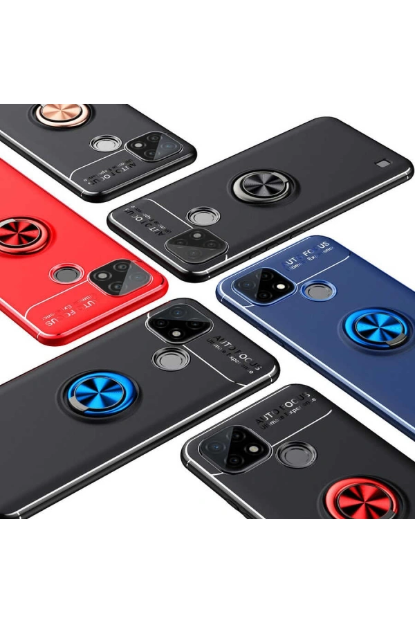 Realme C21 Kılıf Zore Ravel Silikon Kapak