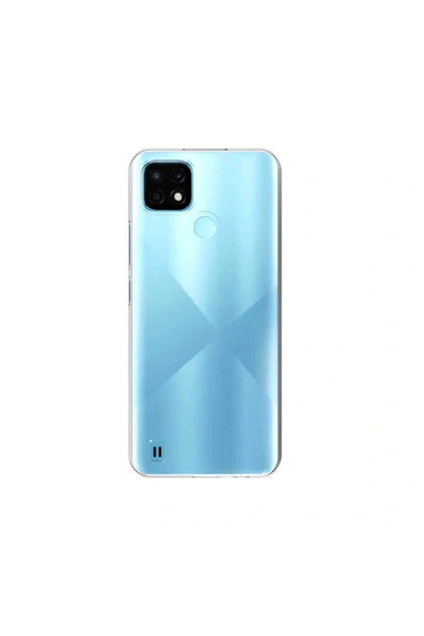 Realme C21 Kılıf Zore Süper Silikon Kapak