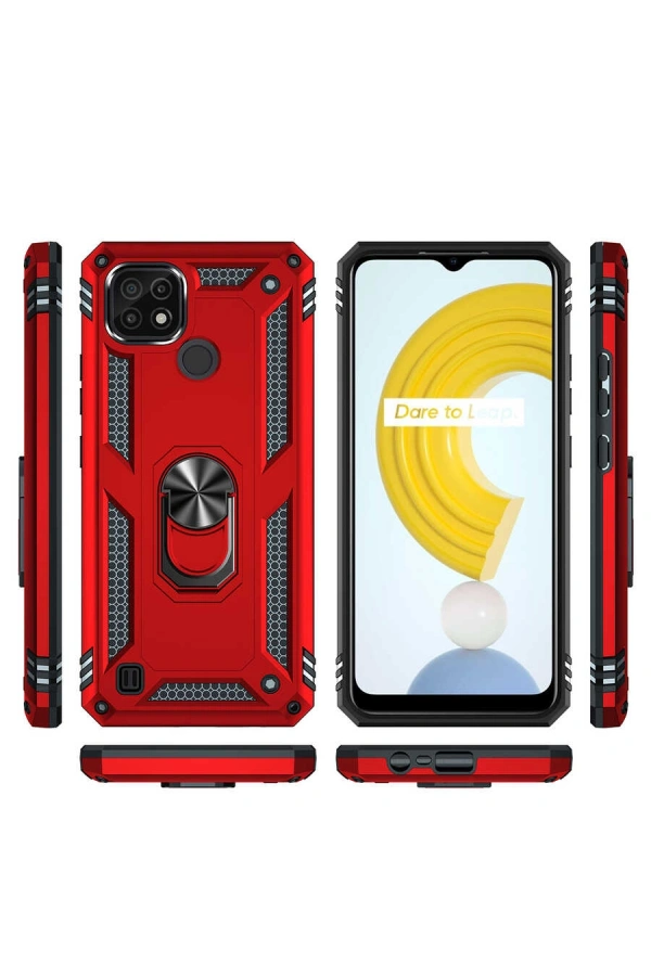 Realme C21 Kılıf Zore Vega Kapak