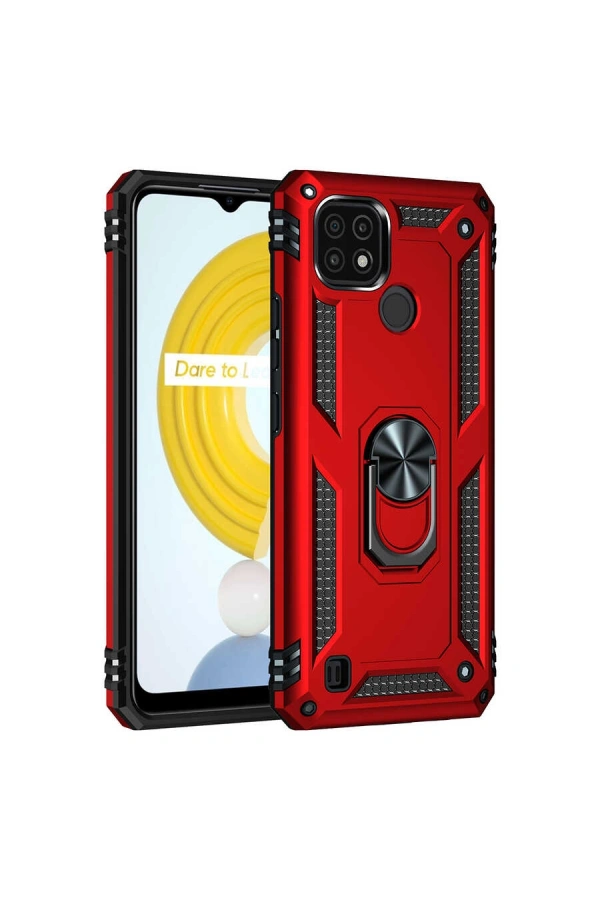 Realme C21 Kılıf Zore Vega Kapak