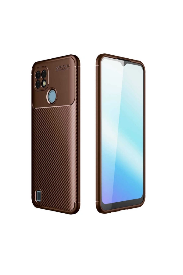 Realme C25 Kılıf Zore Negro Silikon Kapak