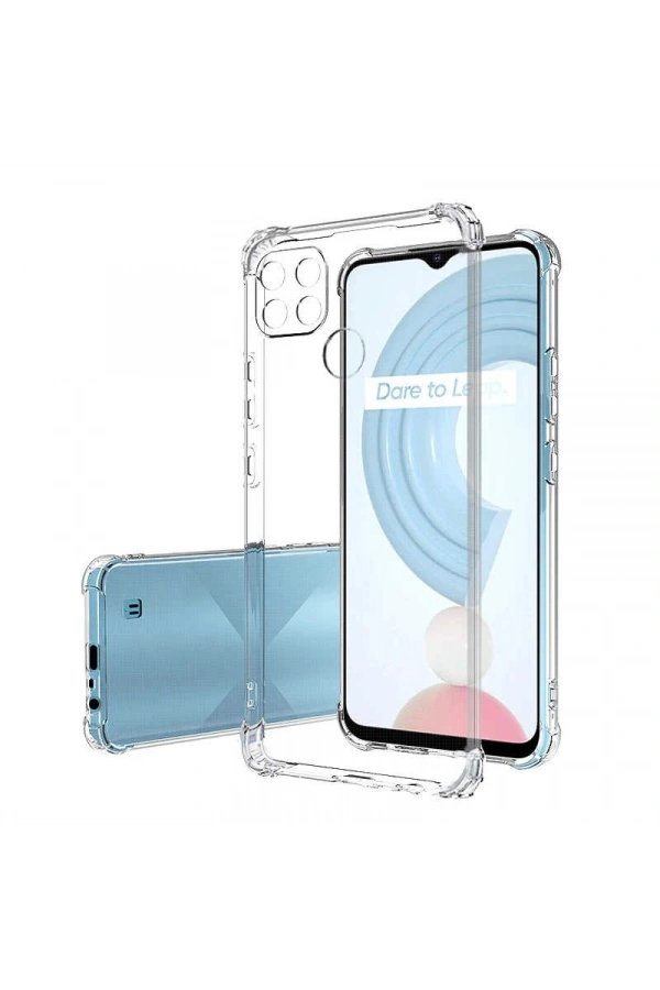 Realme C25Y Kılıf Zore 2mm Anti Shock Silikon