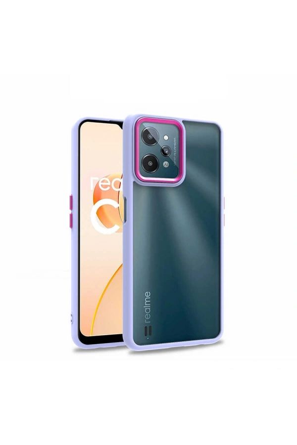 Realme C31 Kılıf Zore Flora Kapak