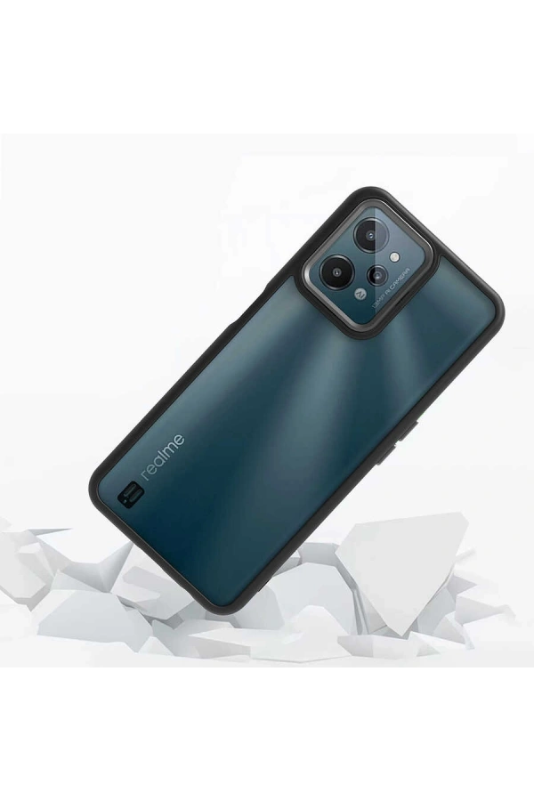 Realme C31 Kılıf Zore Flora Kapak
