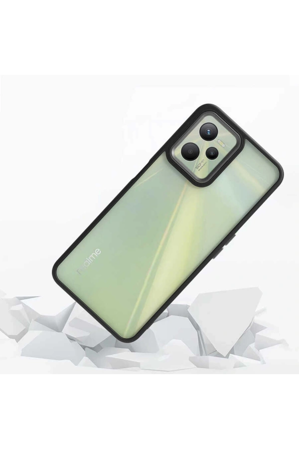 Realme C35 Kılıf Zore Flora Kapak