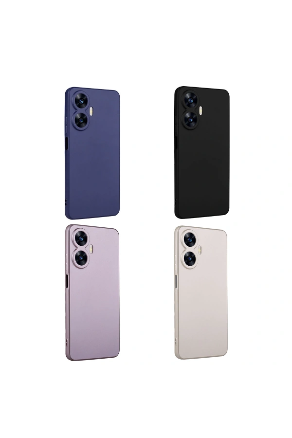 Realme C55 Kılıf Zore Premier Silikon Kapak