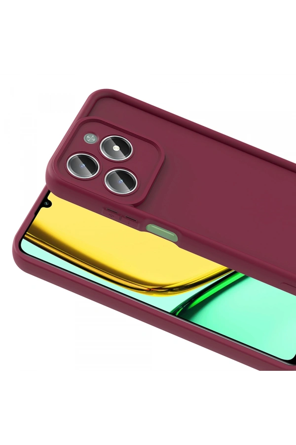 Realme C61 Kılıf Kamera Korumalı Zore Ananas Kapak