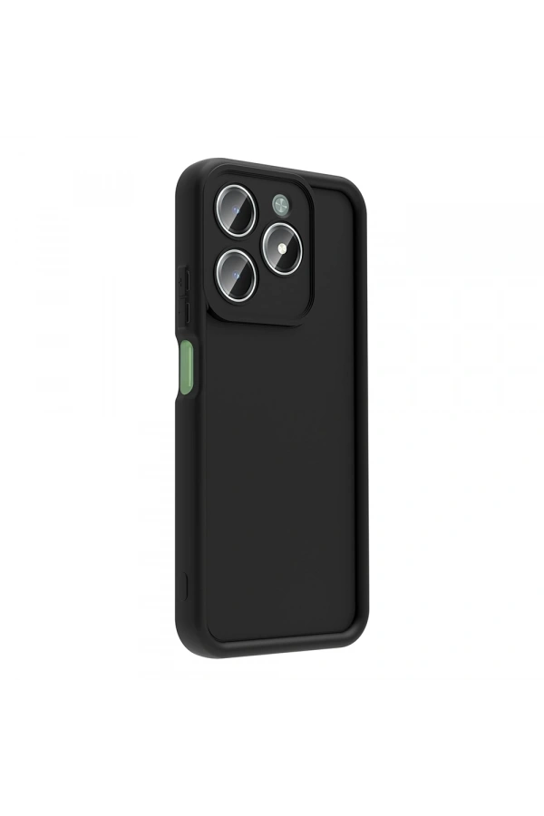 Realme C61 Kılıf Kamera Korumalı Zore Ananas Kapak