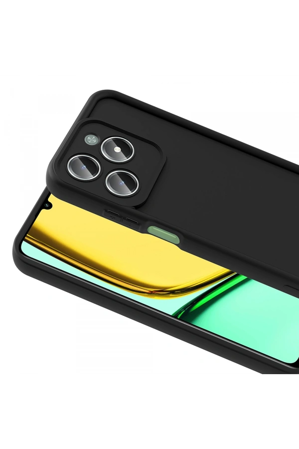 Realme C61 Kılıf Kamera Korumalı Zore Ananas Kapak