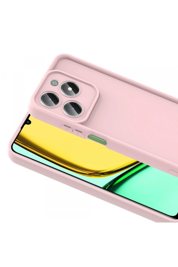 Realme C61 Kılıf Kamera Korumalı Zore Ananas Kapak