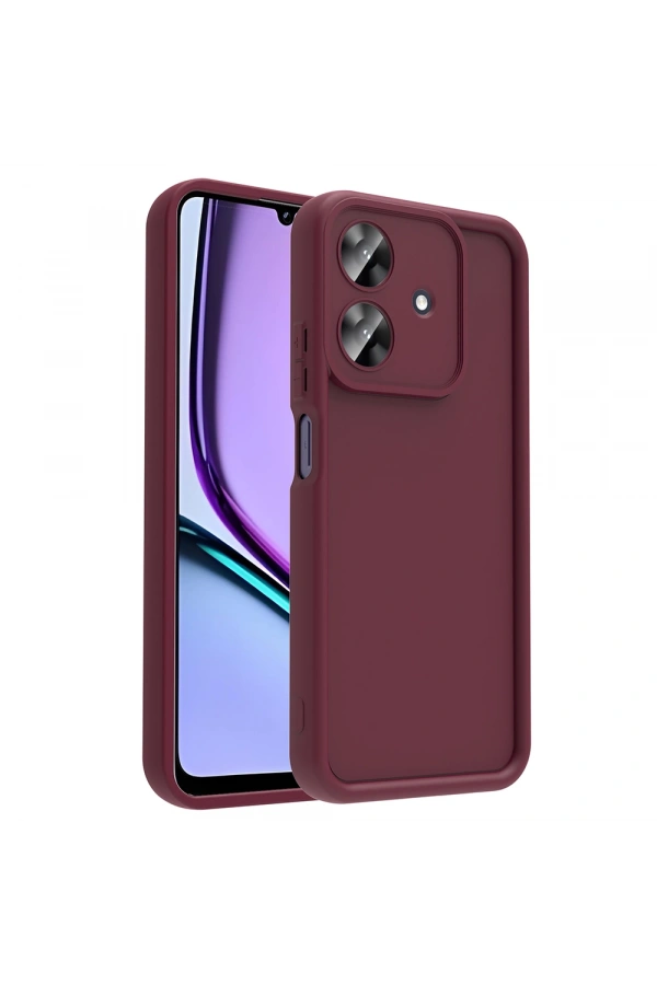 Realme Note 60 Kılıf Kamera Korumalı Zore Ananas Kapak