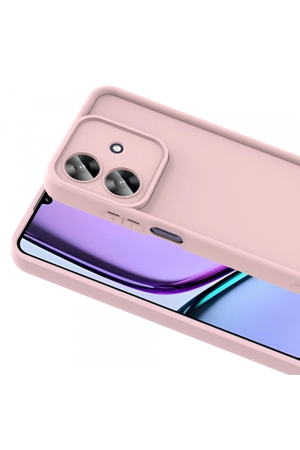 Realme Note 60 Kılıf Kamera Korumalı Zore Ananas Kapak