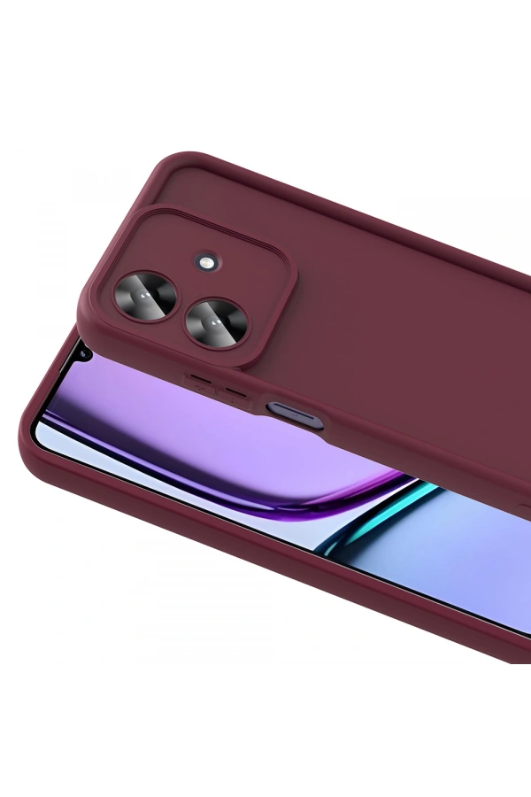 Realme Note 60 Kılıf Kamera Korumalı Zore Ananas Kapak