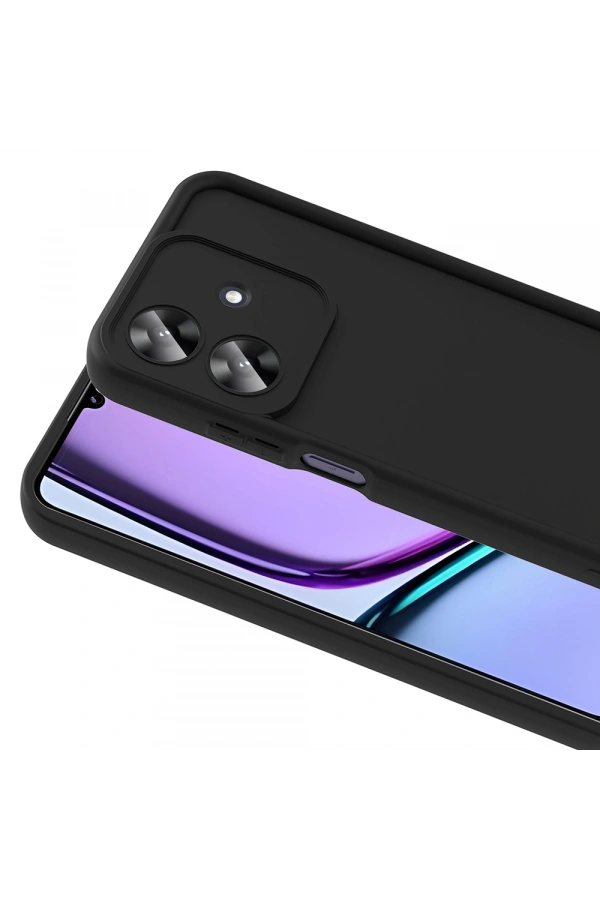 Realme Note 60 Kılıf Kamera Korumalı Zore Ananas Kapak