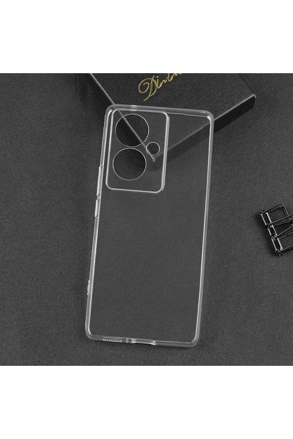 Realme Note 60 Kılıf Zore Süper Silikon Kapak