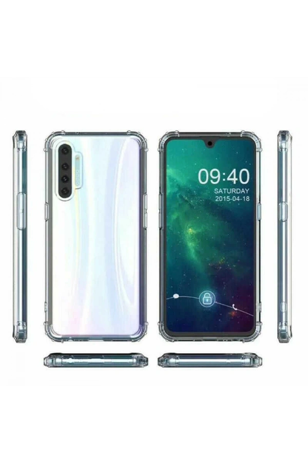 Realme XT Kılıf Zore Nitro Anti Shock Silikon