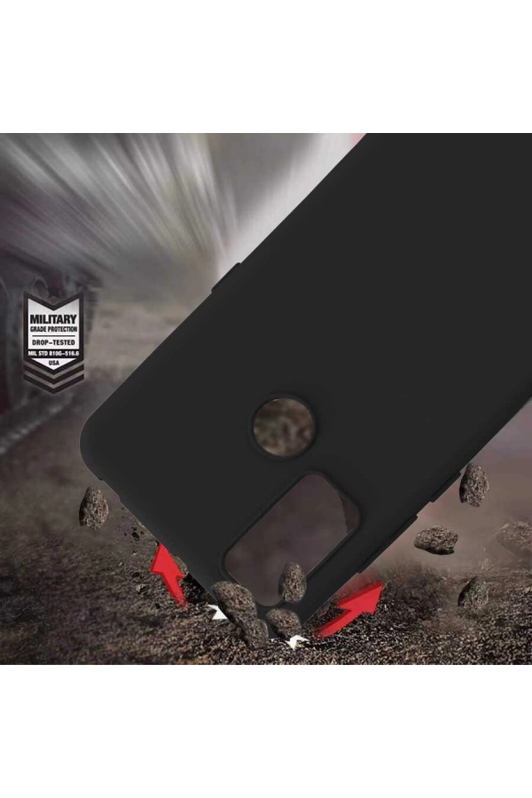 TCL 20E Kılıf Zore Biye Silikon