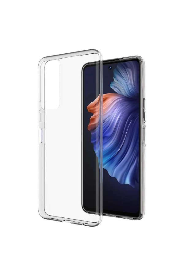 Tecno Camon 18 Kılıf Zore Süper Silikon Kapak