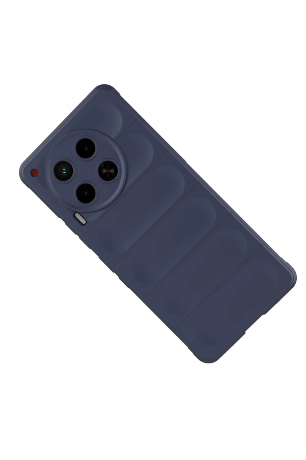 Tecno Camon 30 4G Kılıf Esnek TPU Oyuklu Arka Yüzey Tasarımlı Zore Etnik Silikon Kapak