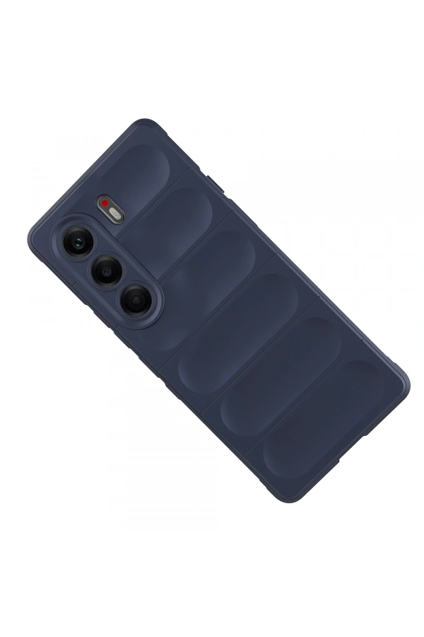 Tecno Camon 40 Pro Kılıf Esnek TPU Oyuklu Arka Yüzey Tasarımlı Zore Etnik Silikon Kapak