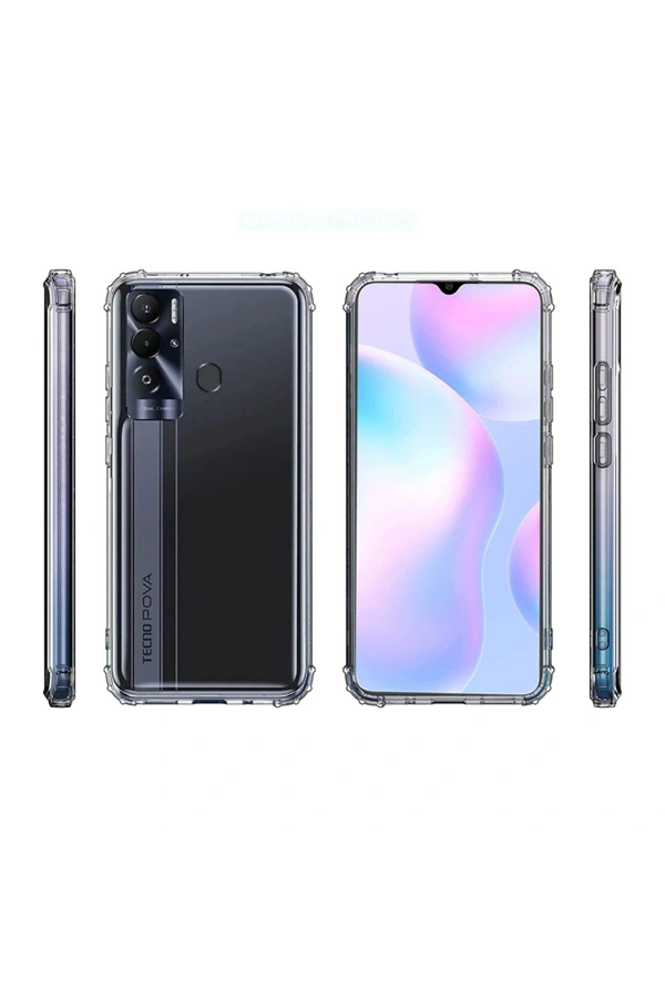 Tecno Pova Neo Kılıf Zore 2mm Anti Shock Silikon