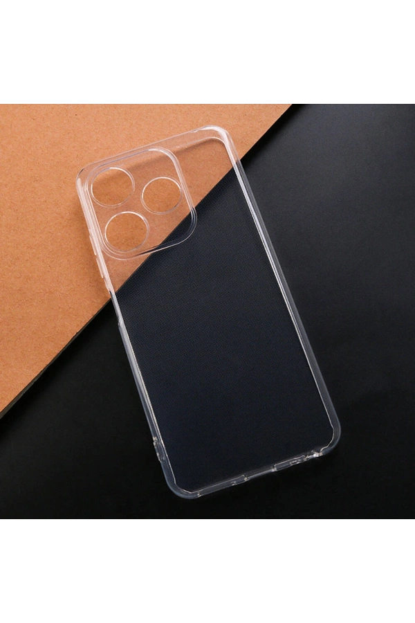 Tecno Spark 10 4G Kılıf Zore Süper Silikon Kapak