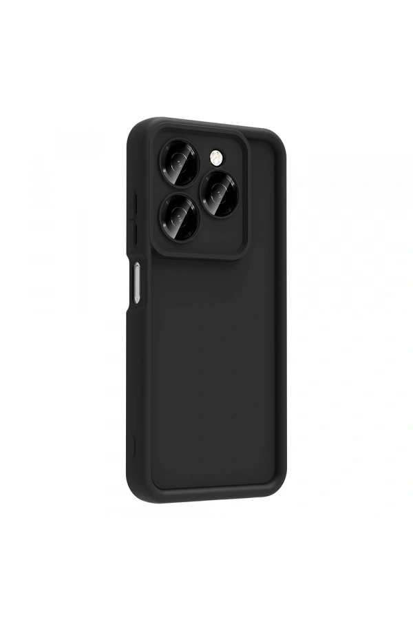 Tecno Spark 20C Kılıf Kamera Korumalı Zore Ananas Kapak