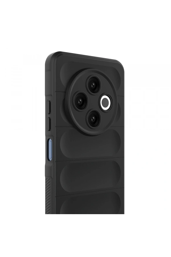 Tecno Spark 30 4G Kılıf Esnek TPU Oyuklu Arka Yüzey Tasarımlı Zore Etnik Silikon Kapak