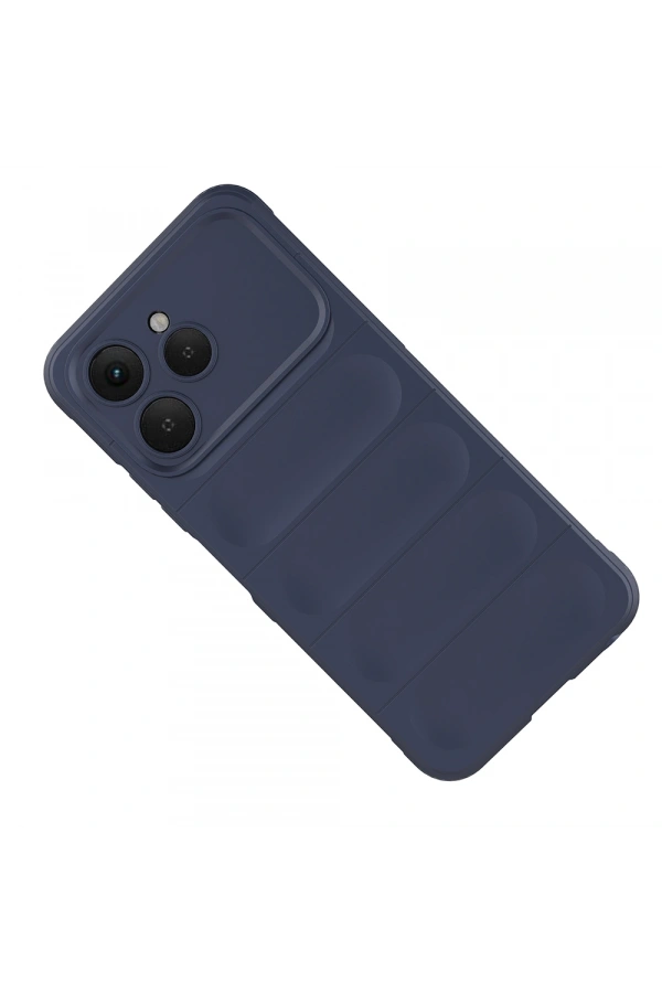 Tecno Spark 40 Kılıf Esnek TPU Oyuklu Arka Yüzey Tasarımlı Zore Etnik Silikon Kapak