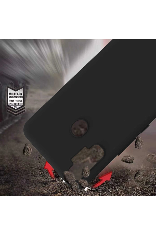 Tecno Spark 7 Pro Kılıf Zore Biye Silikon