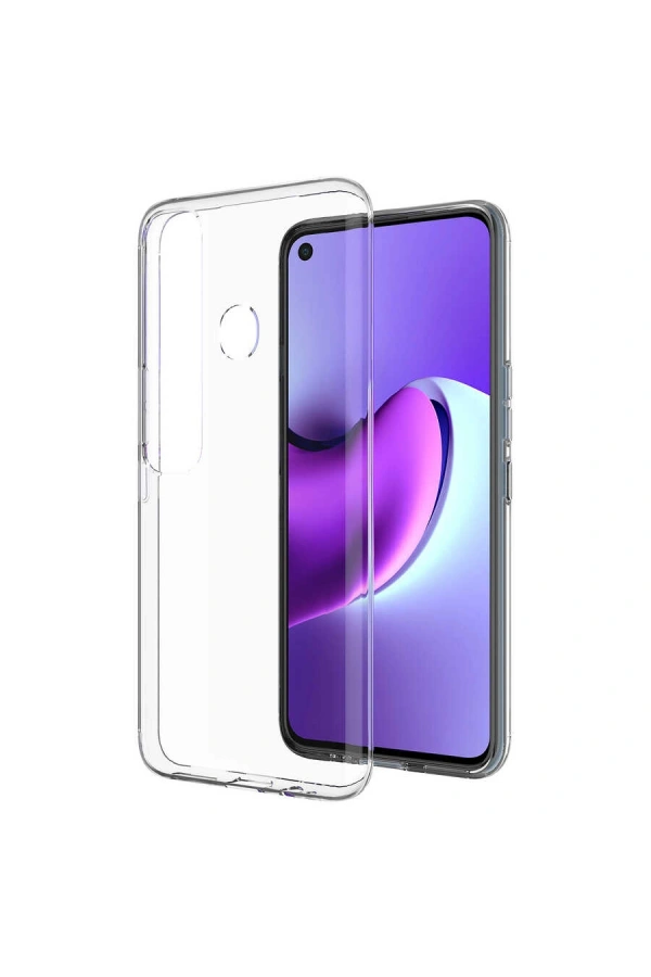 Tecno Spark 7 Pro Kılıf Zore Süper Silikon Kapak