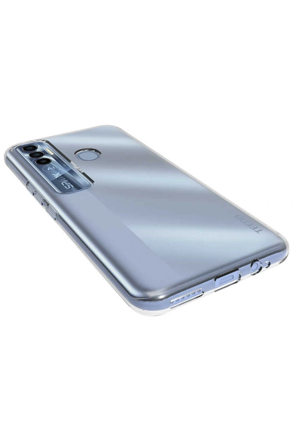 Tecno Spark 7 Pro Kılıf Zore Süper Silikon Kapak