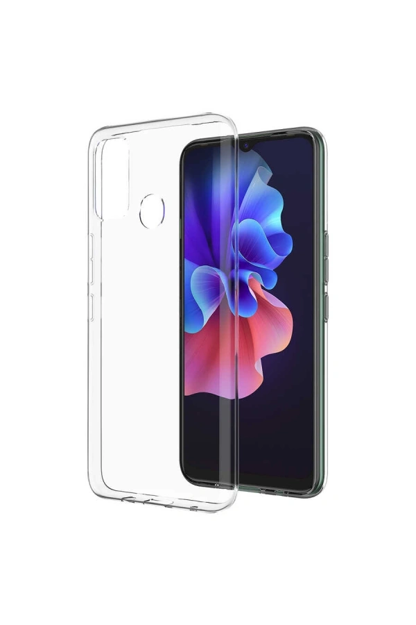Tecno Spark 7T Kılıf Zore Süper Silikon Kapak