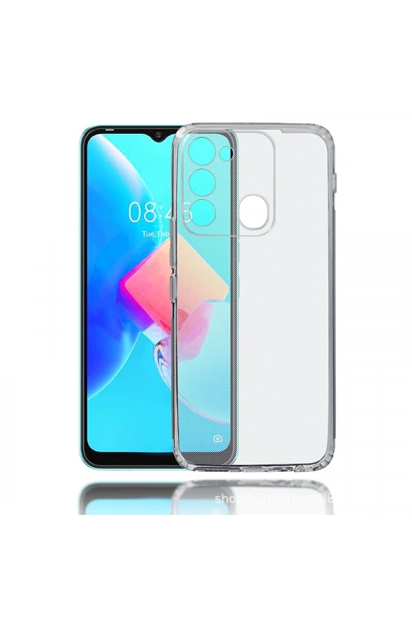 Tecno Spark 8C Kılıf Zore Süper Silikon Kapak
