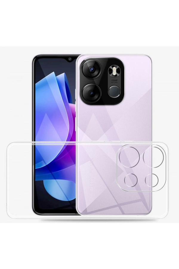 Tecno Spark Go 2023 Kılıf Zore Süper Silikon Kapak