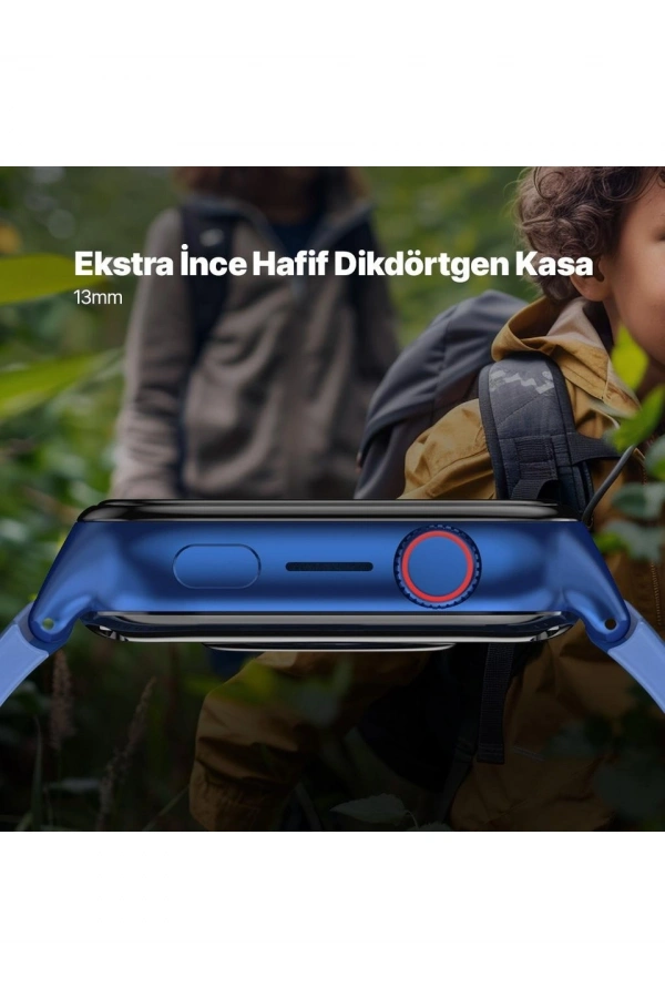 Ttec Kidi Pro AMOLED Ekranlı GPS 4G Sim Kartlı Akıllı Çocuk Saati Okyanus Laciverti