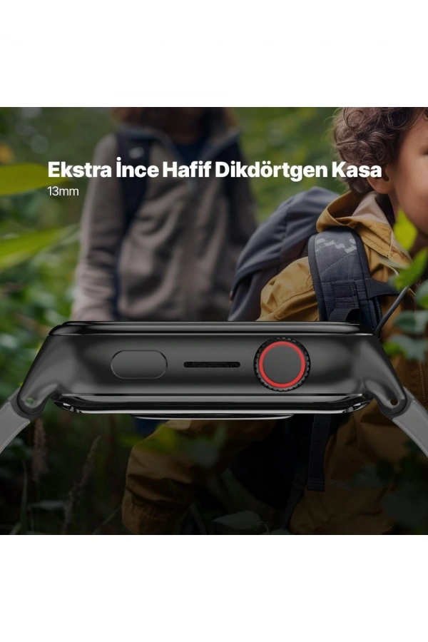 Ttec Kidi Pro AMOLED Ekranlı GPS 4G Sim Kartlı Akıllı Çocuk Saati Panter Siyahı 2KSW03