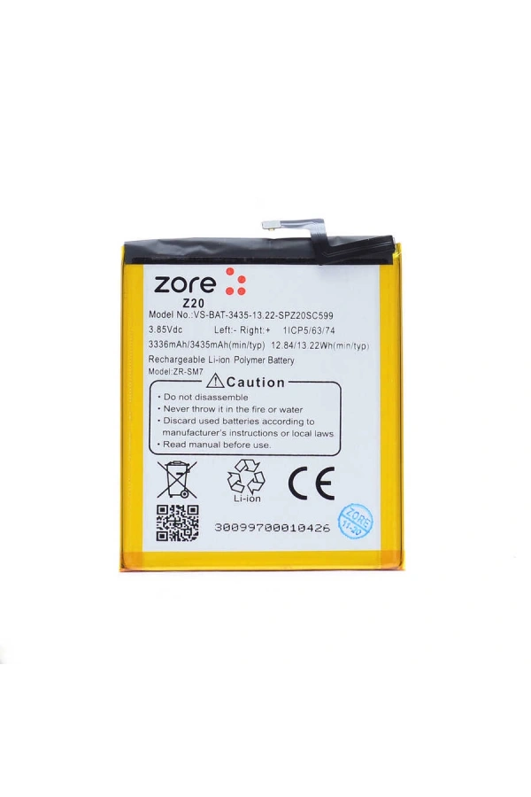 Vestel Venüs Z20 Zore Tam Orjinal Batarya